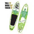 The Sea Turtle Inflatable Stand Up Paddle Board (11'x32"x6")
